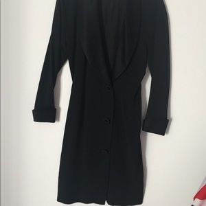 Vintage Dress jacket with satin trim.